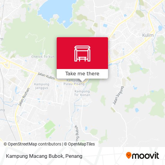 Peta Kampung Macang Bubok