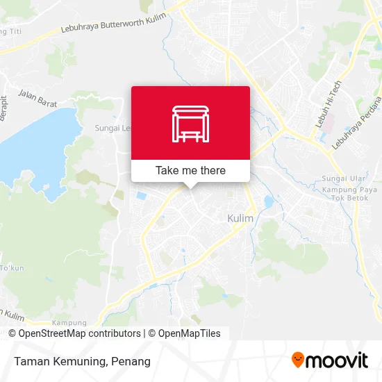 Taman Kemuning map