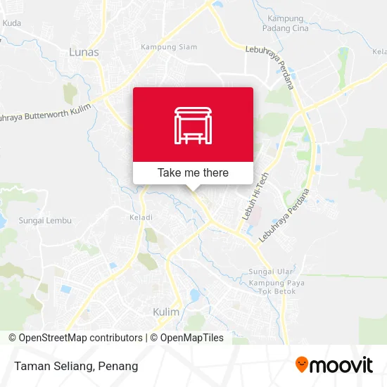 Taman Seliang map