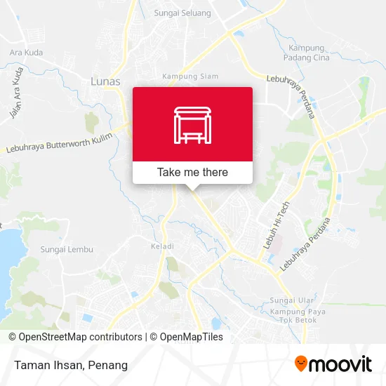 Taman Ihsan map