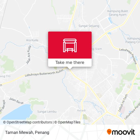 Taman Mewah map