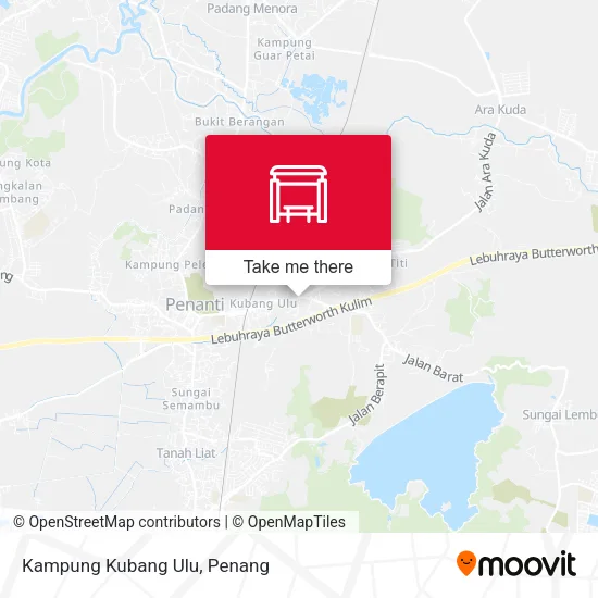 Kampung Kubang Ulu map