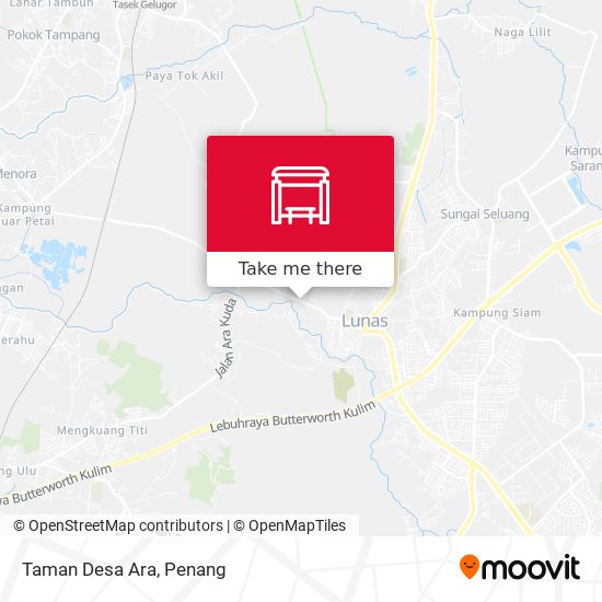 Peta Taman Desa Ara