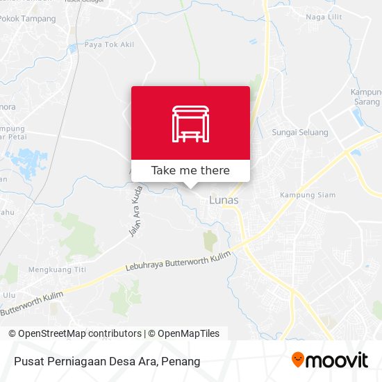 Pusat Perniagaan Desa Ara map