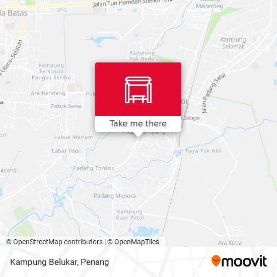 Kampung Belukar map