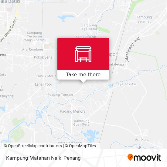 Kampung Matahari Naik map