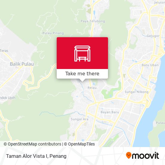 Taman Alor Vista I map