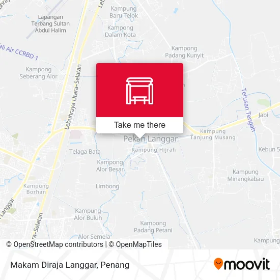 Makam Diraja Langgar map