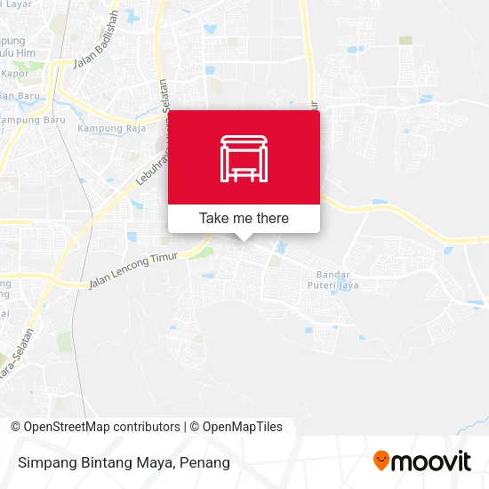 Simpang Bintang Maya map