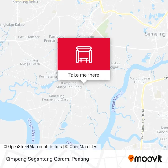 Simpang Segantang Garam map