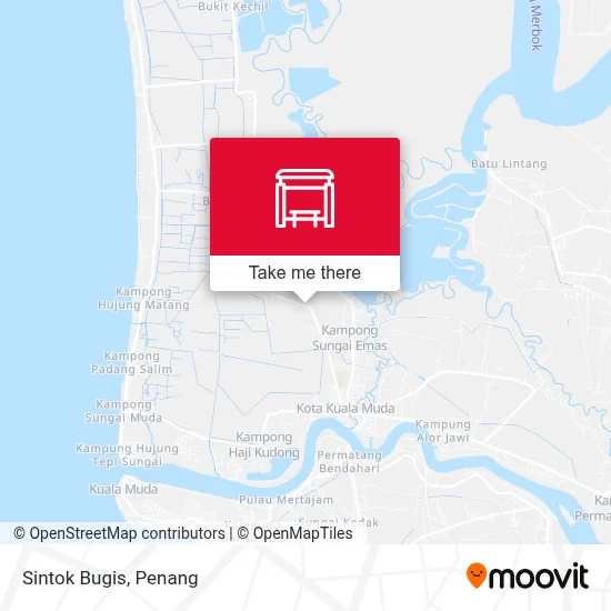 Sintok Bugis map