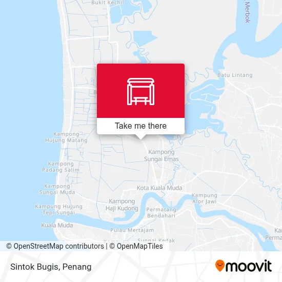 Sintok Bugis map