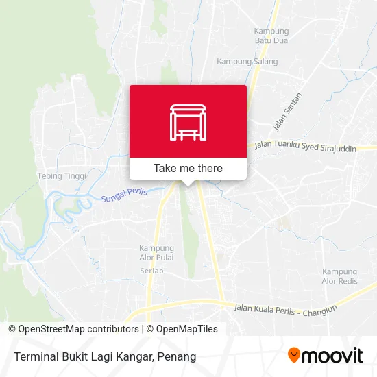 Terminal Bukit Lagi Kangar map