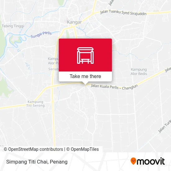 Simpang Titi Chai map