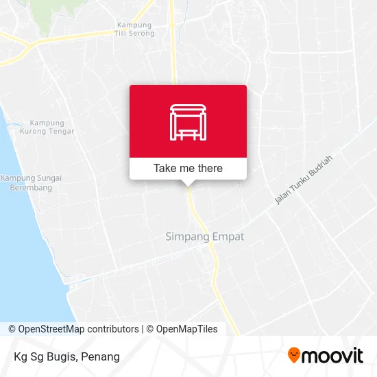 Kg Sg Bugis map