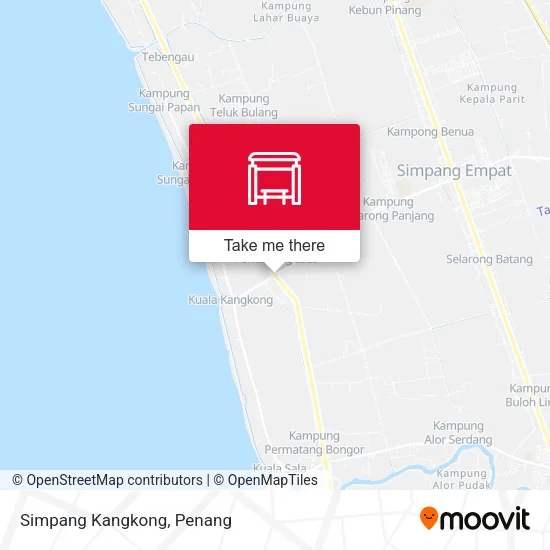 Simpang Kangkong map