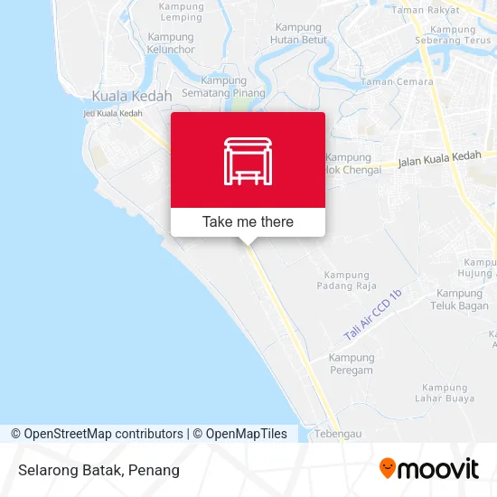 Selarong Batak map