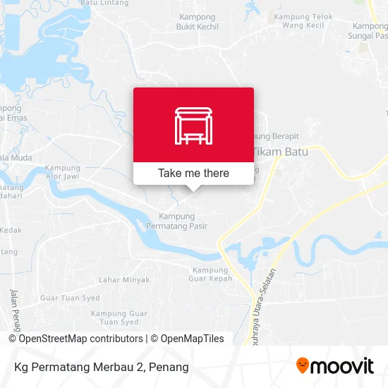 Kg Permatang Merbau 2 map
