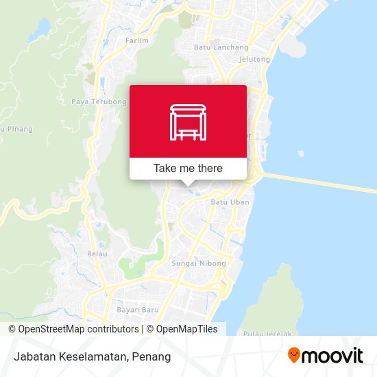 Peta Jabatan Keselamatan