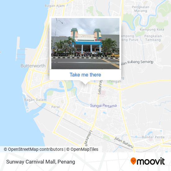 Sunway Carnival Mall map