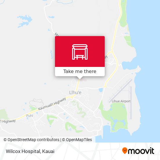 Mapa de Wilcox Hospital