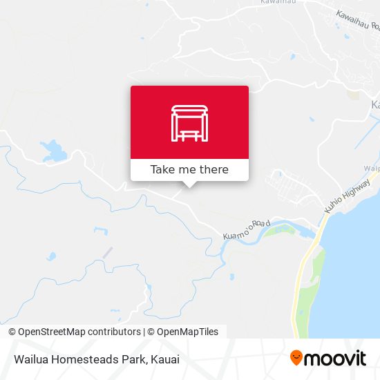 Mapa de Wailua Homesteads Park