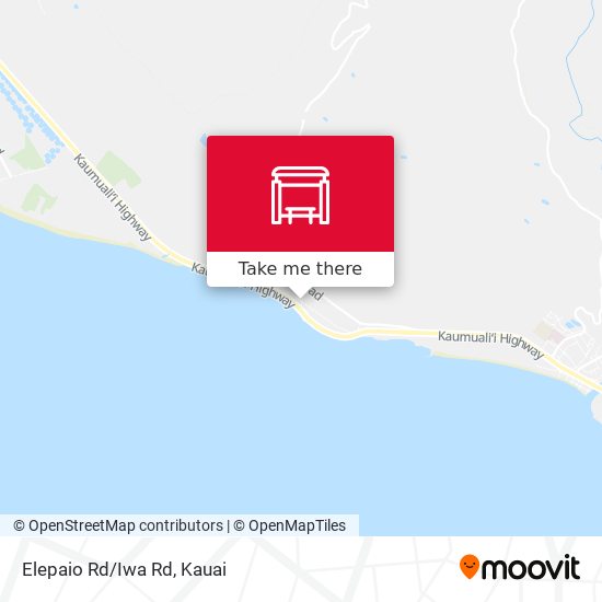 Elepaio Rd/Iwa Rd map