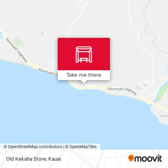 Mapa de Old Kekaha Store