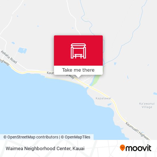 Waimea Neighborhood Center map