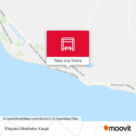 Mapa de Elepaio/Akekeke