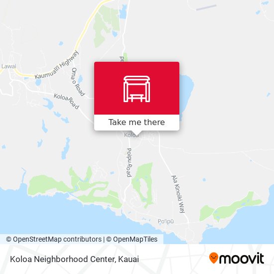 Koloa Neighborhood Center map