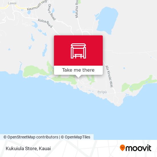 Mapa de Kukuiula Store