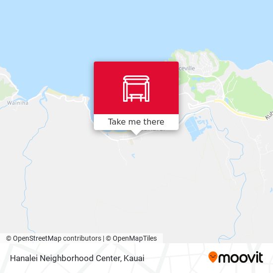 Mapa de Hanalei Neighborhood Center