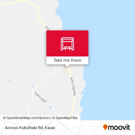 Mapa de Across Kukuihale Rd