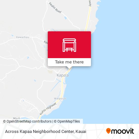 Across Kapaa Neighborhood Center map