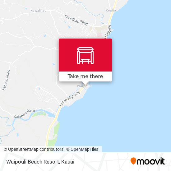 Waipouli Beach Resort map