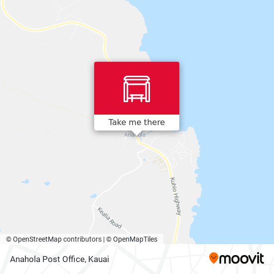 Mapa de Anahola Post Office