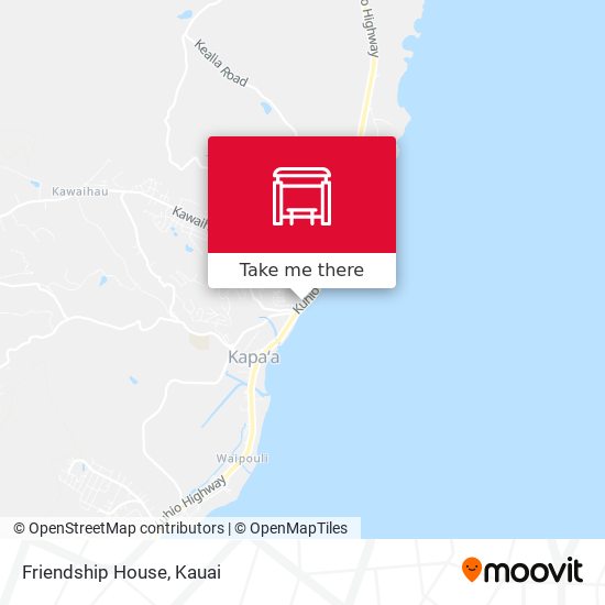 Friendship House map