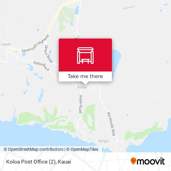 Koloa Post Office (2) map