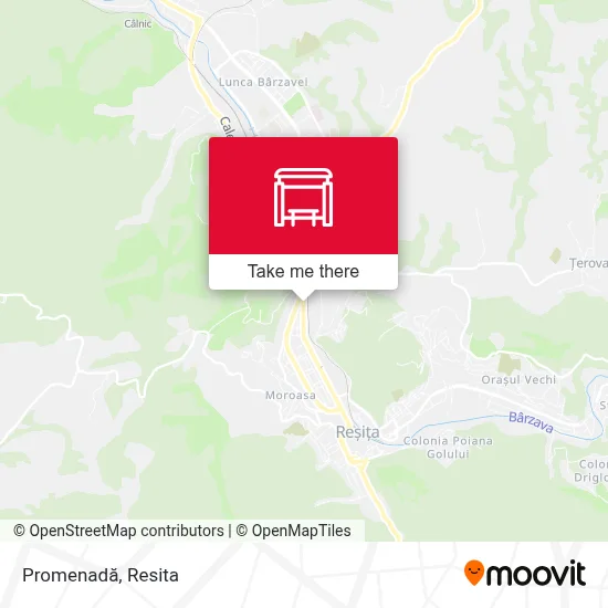 Promenadă map