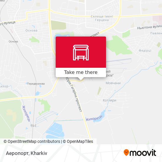 Аеропорт map