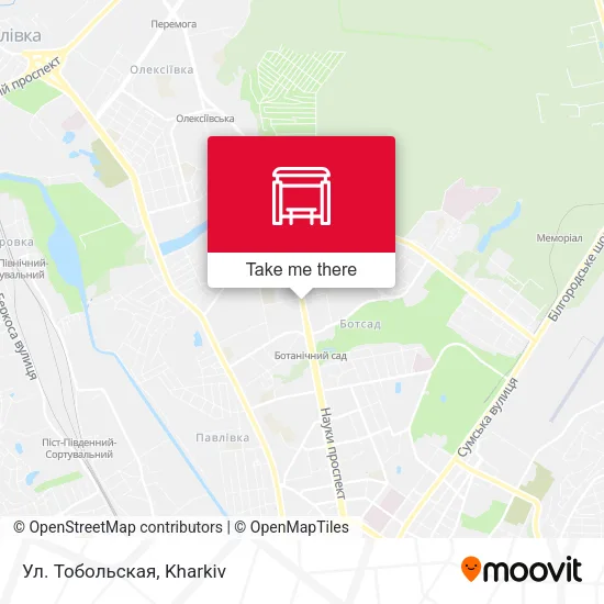 Карта Ул. Тобольская