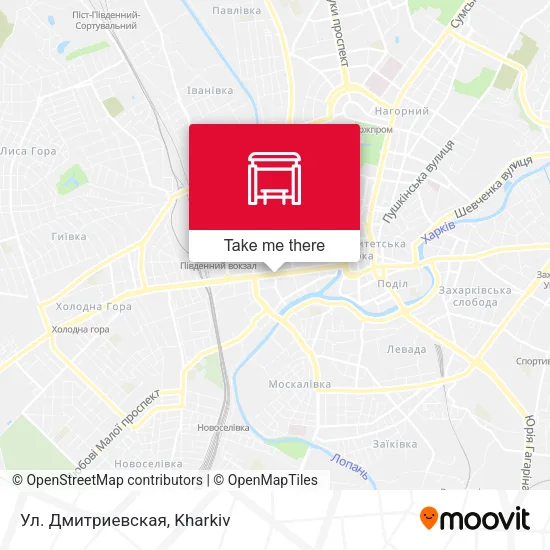 Карта Ул. Дмитриевская