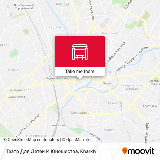 Карта Театр Для Детей И Юношества
