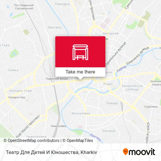 Карта Театр Для Детей И Юношества