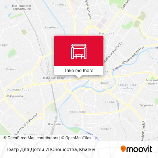 Карта Театр Для Детей И Юношества