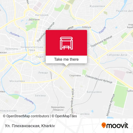Карта Ул. Плехановская