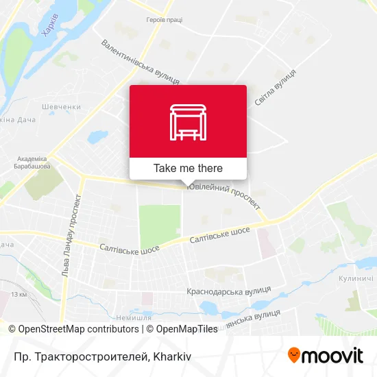 Карта Пр. Тракторостроителей