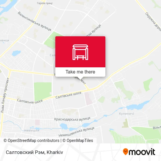 Карта Салтовский Рэм