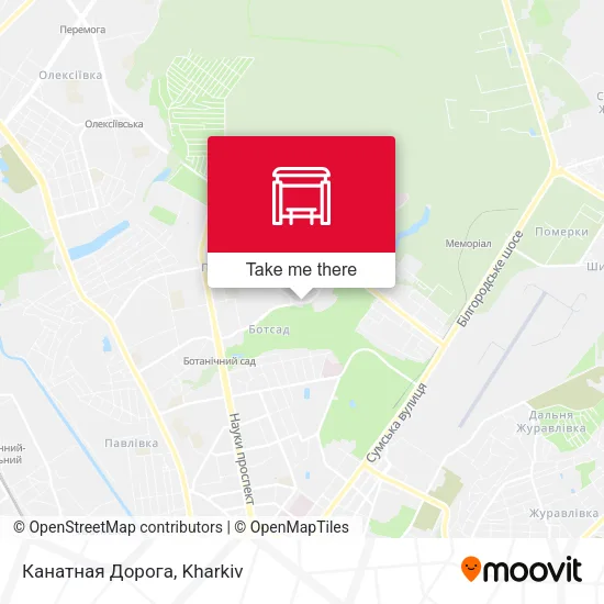 Карта Канатная Дорога
